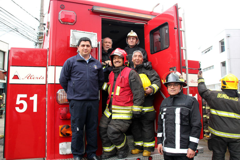 Llegó un nuevo carro para la 2ª Compañía de Bomberos de Temuco: Una triste historia con un final feliz