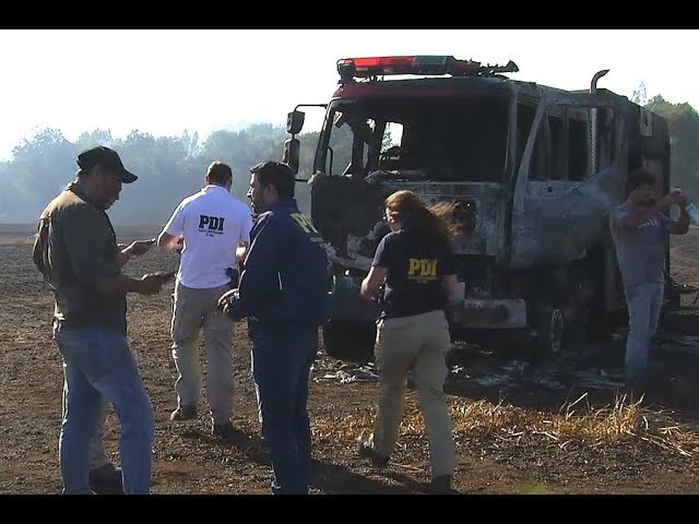 Malleco vive crítica situación a causa de múltiples incendios forestales