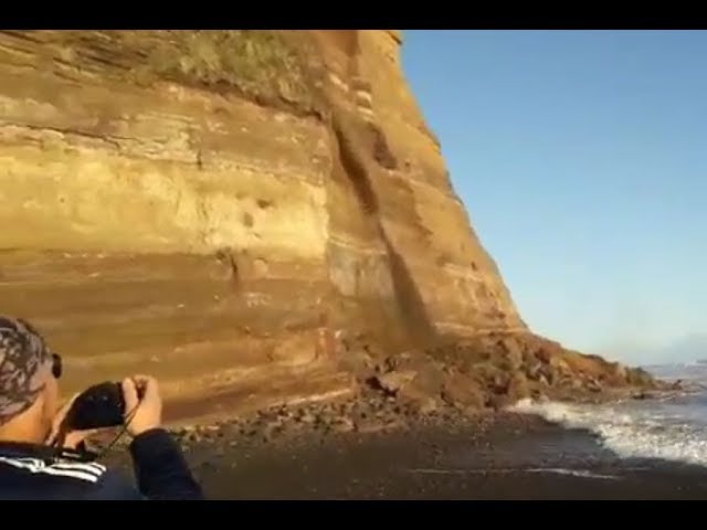 Emiten Alerta Temprana Preventiva por bajas temperaturas en la región y restringen acceso a playa en Puerto Saavedra