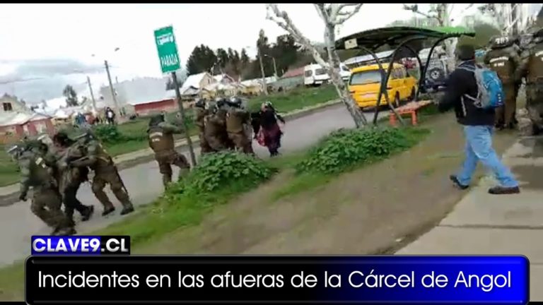 Mapuches presentaron denuncia contra Carabineros por incidentes en Angol
