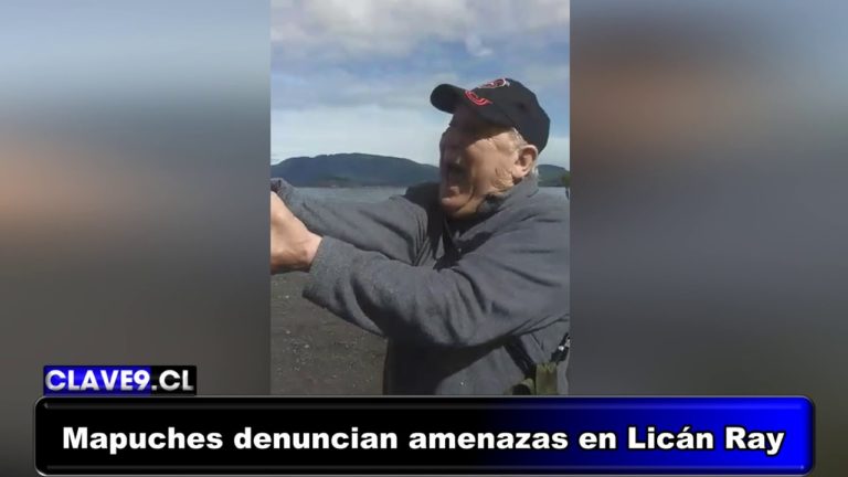 Comunidad mapuche denuncia que fueron amenazados con arma de fuego en Licán Ray