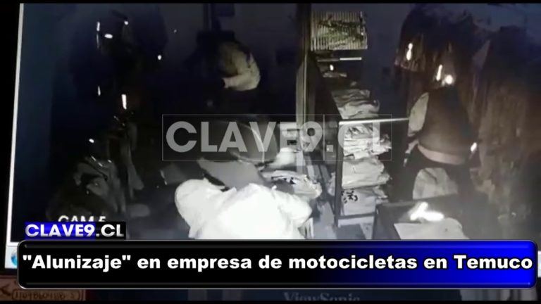 Persecución por distintas calles de Padre Las Casas termina en incautación de millonario botín tras “alunizaje” en tienda