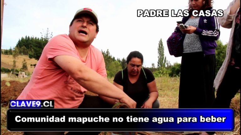 Denuncian que comunidad mapuche de Padre Las Casas lleva casi dos meses sin agua para consumo humano