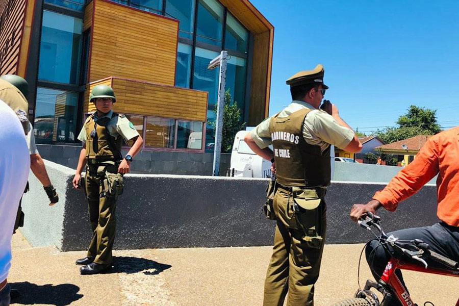 Mapuches se tomaron municipio de Collipulli exigiendo ...