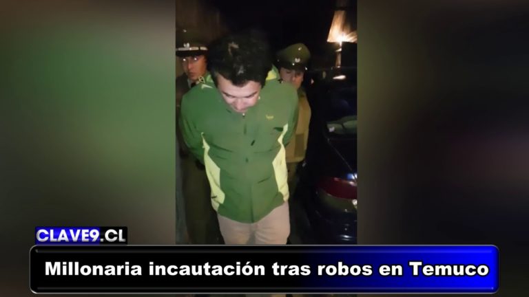 Carabineros incauta cerca de $300 millones en especies tras robo a tienda de motos en Temuco