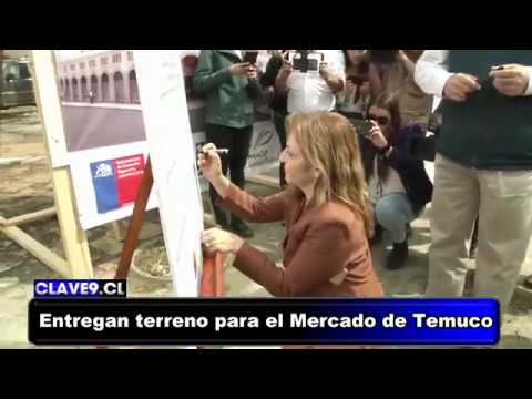 Municipio entregó el terreno para la reconstrucción del Mercado de Temuco