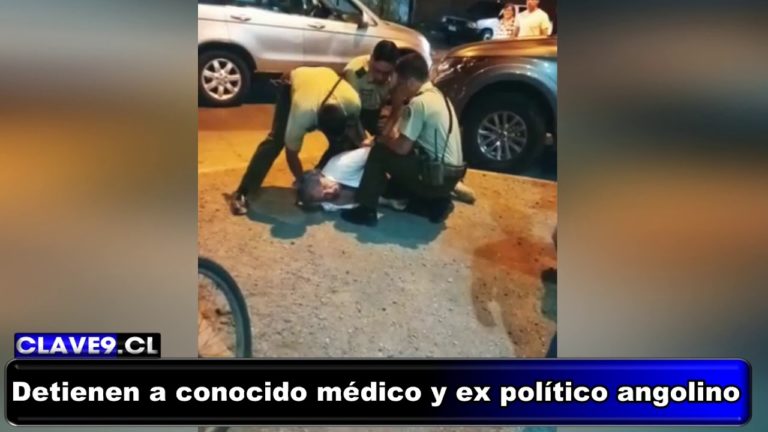 Conocido médico y ex político angolino fue detenido en confuso incidente