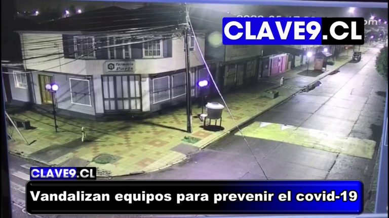 Vandalizan equipos destinados a evitar la propagación del covid-19 en Gorbea