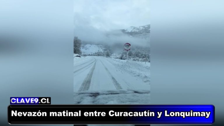 Actualizan alerta temprana preventiva por lluvia y viento en La Araucanía