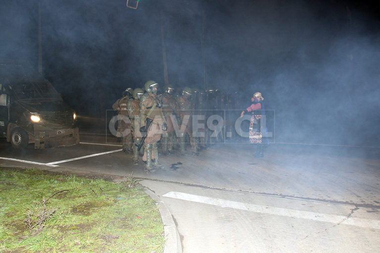 Con tres comuneros mapuches detenidos culmina corte de ruta en Labranza