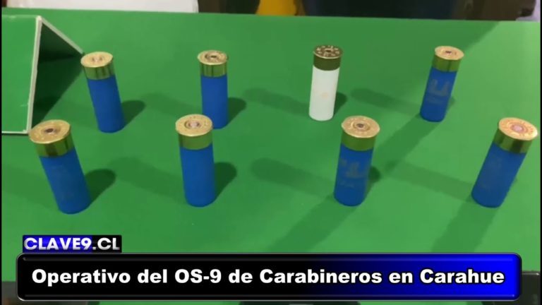 OS-9 detuvo a tres sujetos vinculados a balaceras entre bandas rivales en Carahue