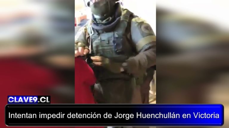 Violentos incidentes durante intento de impedir detención de Jorge Huenchullán en hospital