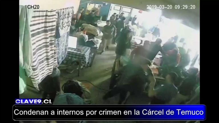 Condenan a 17 años de presidio a dos autores de homicidio en la Cárcel de Temuco