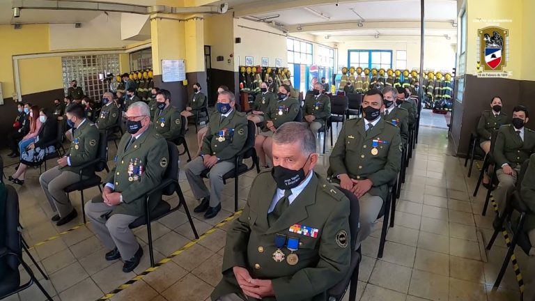 7ª Compañía de Bomberos de Temuco tuvo doble celebración: Cincuentenario y aniversario 51
