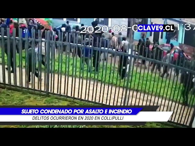 Autor de incendio y asalto a parcelero en Collipulli fue condenado a más de nueve años y medio de presidio
