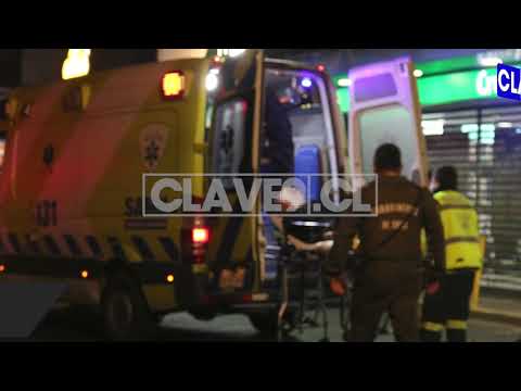Asalto a farmacia de avenida Pablo Neruda deja un guardia herido