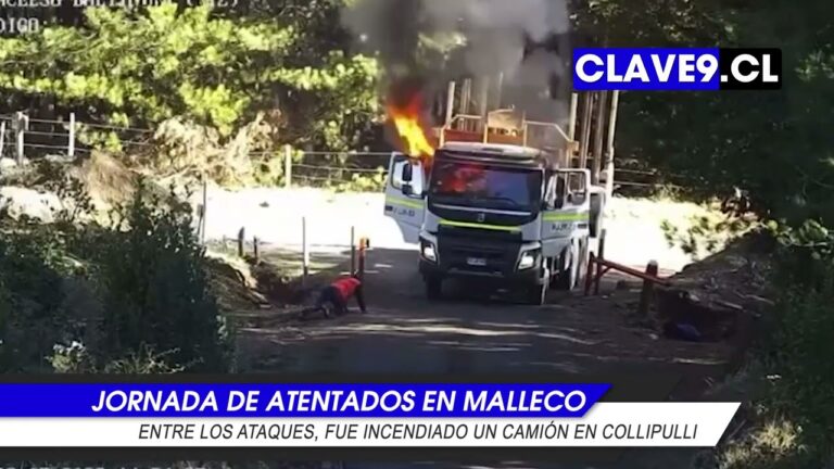 Violenta seguidilla de atentados en distintos puntos de Malleco