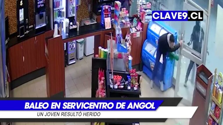 Baleo en local de bencinera de Angol deja un sujeto detenido