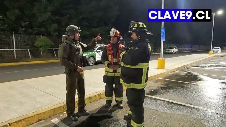Explosión causada por delincuentes destrozó uno de los accesos al supermercado Hiper Lider de Temuco