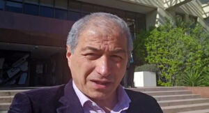 Mario Aguilar, presidente del Colegio de Profesores,