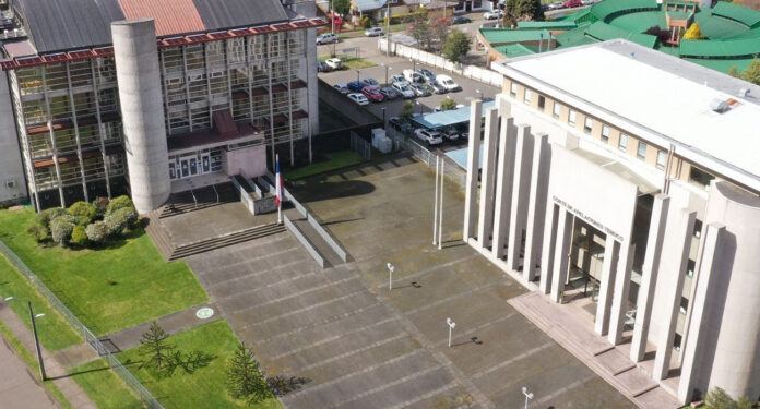 Una vista general de la Corte de Apelaciones, lugar donde se decidió el destino judicial de Óscar Podlech y de Manuel Vásquez Una vista general de la Corte de Apelaciones, lugar donde se decidió el destino judicial de Óscar Podlech y de Manuel Vásquez